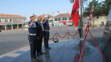 30 Ağustos Zafer Bayramı Çelenk Töreni